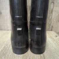 Lined Tall Rubber Riding Boots *new
