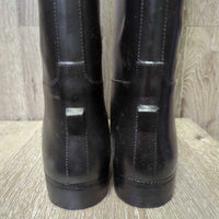 Lined Tall Rubber Riding Boots *new

