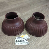 Narrow Pastern Soft Ribbed Bell Boots, Pull on, Bag *new
