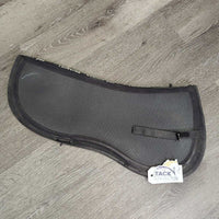 Shimmable Cotton Half Pad, tabs *gc/fair, dirty, glitter, paint, faded, rubs, residue, stains, hair, mnr threads

