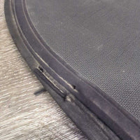 Shimmable Cotton Half Pad, tabs *gc/fair, dirty, glitter, paint, faded, rubs, residue, stains, hair, mnr threads
