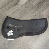 Shimmable Cotton Half Pad, tabs *gc/fair, dirty, glitter, paint, faded, rubs, residue, stains, hair, mnr threads
