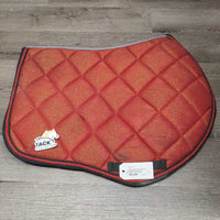 Quilt Jumper Saddle Pad, 2x Piping, Glitter *fair, clean, residue?dirt, peeling, stains, hairy
