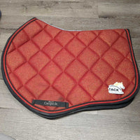 Quilt Jumper Saddle Pad, 2x Piping, Glitter *fair, clean, residue?dirt, peeling, stains, hairy
