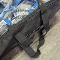 Rain Sheet, tail, bag *gc, clean?, wpf, hay, dirt, stains? residue
