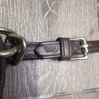 Leather Grazing Reins & Crown Piece *xc/like new, clean, v.mnr creases, film & edge scrapes
