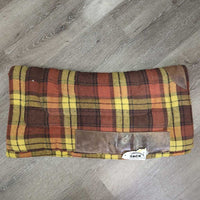 Western Pad *gc, hairy, dirty, film, tear, mnr rubs, threads, pills, snags, scuffs, lumpy
