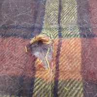 Western Pad *gc, hairy, dirty, film, tear, mnr rubs, threads, pills, snags, scuffs, lumpy
