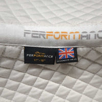Thick Quilt Jumper Saddle Pad *gc, clean, long scrape?slice, stains, rubs, pills, hair, dingy?
