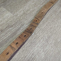 1 Only Thick Wide Stirrup Leather *gc, clean, stains, scrapes, dents, rubs, gouges, creases, stiff spots
