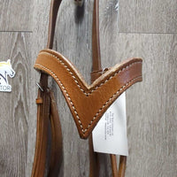 Bitless Sidepull Bridle, Braided Reins & Western Split Reins *like new, mnr dents & stains
