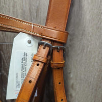 Bitless Sidepull Bridle, Braided Reins & Western Split Reins *like new, mnr dents & stains
