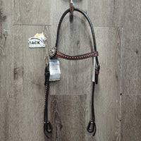 Sliding 1 Ear HeadStall, Bling, Quick Release Ends, tag *new

