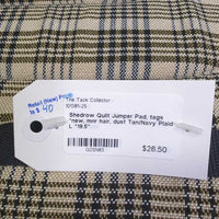 Quilt Jumper Pad, tags *new, mnr hair, dust
