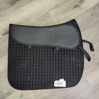Shimmable Dressage Pad, fleece wither *xc/vgc, clean, mnr hair, threads, dirt
