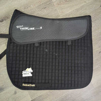 Shimmable Dressage Pad, fleece wither *xc/vgc, clean, mnr hair, threads, dirt
