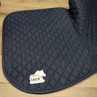 Quilt Jumper Saddle Pad, piping *gc, clean, hairy, mnr rubs
