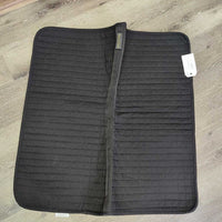 Thin Quilt Western Pad * vgc, clean, threads, mnr hair, curled edges
