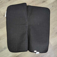 Thin Quilt Western Pad * vgc, clean, threads, mnr hair, curled edges
