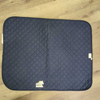 Quilt Baby Pad * vgc, clean, mnr hair, threads, unstitched, stain, puckers
