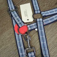 Soft Nylon Halter, adj, snap & Lead Rope *like new
