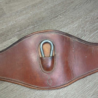 Small Belly Girth, carabiner, 2x els *vgc/gc, older, puckered els, mnr dirt, stains, cuts, creases
