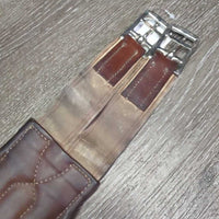 Small Belly Girth, carabiner, 2x els *vgc/gc, older, puckered els, mnr dirt, stains, cuts, creases
