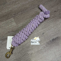 Cotton Lead Rope, snap *gc, clean, v.faded, mnr stains, pills, snags, frays
