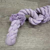 Cotton Lead Rope, snap *gc, clean, v.faded, mnr stains, pills, snags, frays
