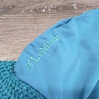 Crochet Ear Bonnet Fly Veil, Satin, piping *xc/vgc, clean, mnr stains?fading, hair & puckers
