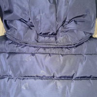 JUNIORS Puffy Vest , Velcro Hood, Zipper *xc/like new
