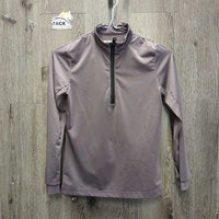 Sun Shirt, 1/3 Zip Up, Mesh Sleeves *xc, older
