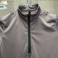Sun Shirt, 1/3 Zip Up, Mesh Sleeves *xc, older
