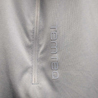 JUNIORS SS Sun Shirt, 1/4 Zip Up, Mesh Pits *vgc, cracked logos
