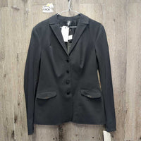 Technical Show Jacket, Mesh Lining, bling, buttons, Extendable Sleeves, tags *new
