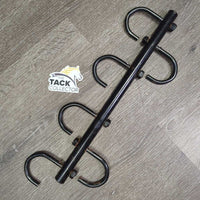 4 Hook Bridle Rack *gc, paint chips, rust, residue, mnr hair, uneven welds/ends
