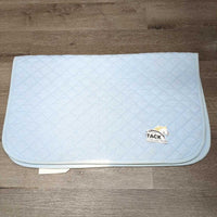 Thick Quilt Baby Saddle Pad *vgc/gc, clean, mnr puckers, stain & marker, older
