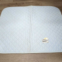 Thick Quilt Baby Saddle Pad *vgc/gc, clean, mnr puckers, stain & marker, older
