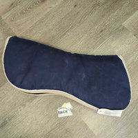 Memory Foam Half Pad *gc, dirty, resiodue, faded, rubbed, pilly & thin edges
