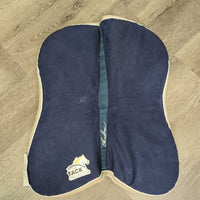 Memory Foam Half Pad *gc, dirty, resiodue, faded, rubbed, pilly & thin edges
