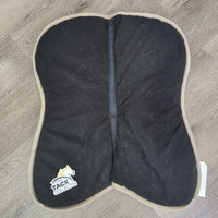 Memory Foam Half Pad *gc, dirty, resiodue, faded, rubbed, pilly & thin edges
