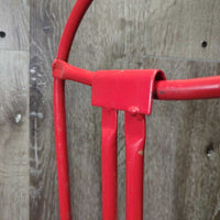 Wall Mount Folding Stall Saddle Rack *gc, clean, mnr scratches, rubs, chips, stains & bent
