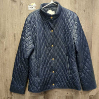 Light Quilt Jacket, Snaps *vgc/xc, clean, older?
