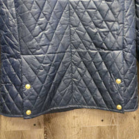 Light Quilt Jacket, Snaps *vgc/xc, clean, older?
