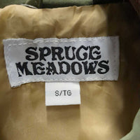 Quilt Jacket, Snaps, Corduroy Collar *xc, clean
