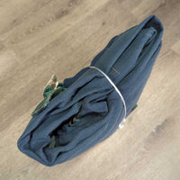 Cordura Rain Sheet, 1 leg *gc/fair, clean, older, v.faded, 0 wpf, stains, rubs, frays, snags
