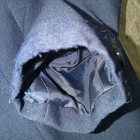 Hvy Show Jacket *gc/fair, dirty?stains, snags, rubs, pilly edges, v.pilly cuffs, older
