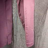 JUNIORS LS Sun Shirt, 1/4 Zip Up, Mesh Sleeves *xc/like new, seam snags
