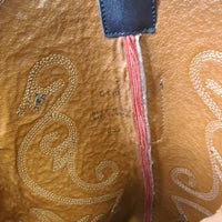 Pointy Toe Western Boots *gc/fair, unstitched, clean, faded, cracked lining, rubs, scrapes, peeled, curled insoles
