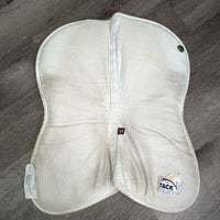 Memory Foam Half Pad *gc, dirty, dingy, stains, rubs, flattened, hairy
